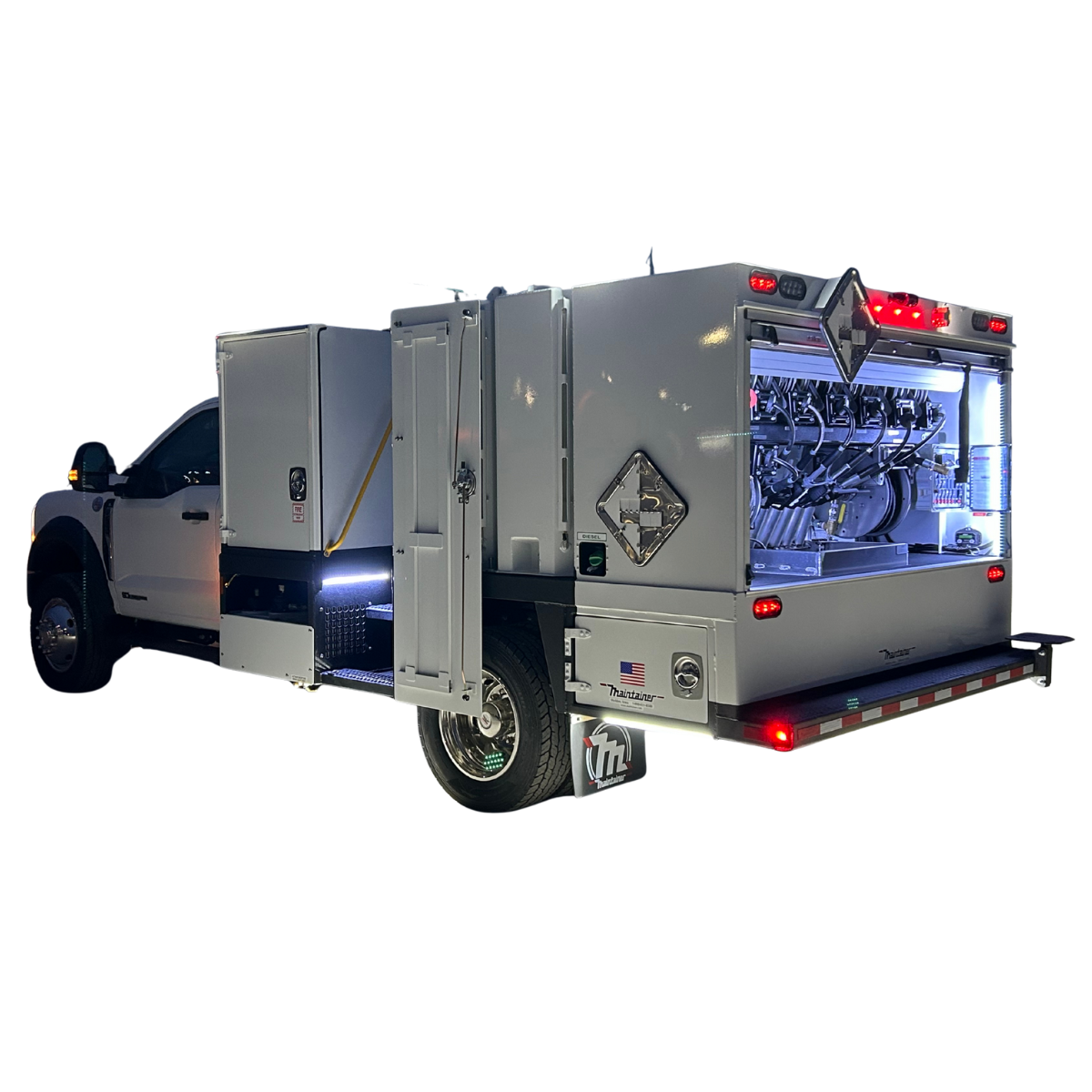 Service Boom Light LED Light Strips, Flood Lights & Crane Boom Lights | Service Truck ...