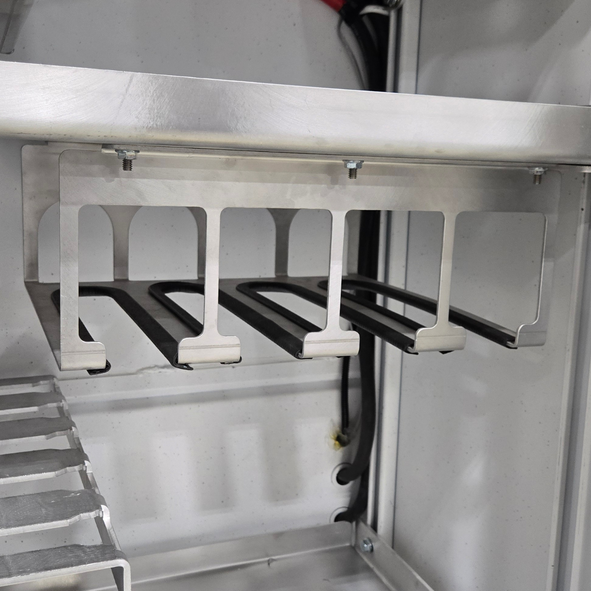 Maintainer 4-Tool Storage Rack | Under-Shelf Mount | 19” Compartments