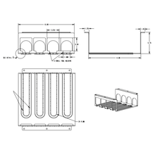 Load image into Gallery viewer, 4 Small Tool Storage Rack