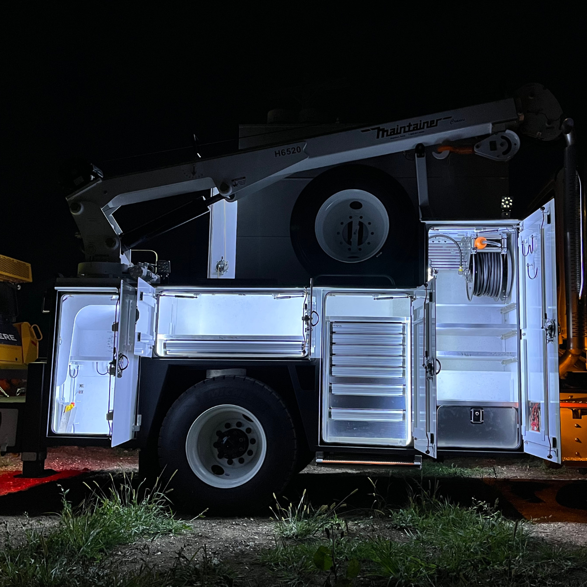 45” LED Compartment Strip Light | Self-Adhesive | Cool White | Low Amp Draw