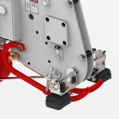 Bolt-On Boom Tip LED Flood Light Kit | Single Light | Self-Leveling | Includes 4-Wire Cord Reel