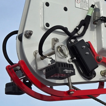 Bolt-On Boom Tip LED Flood Light Kit | Single Light | Self-Leveling | Includes 4-Wire Cord Reel