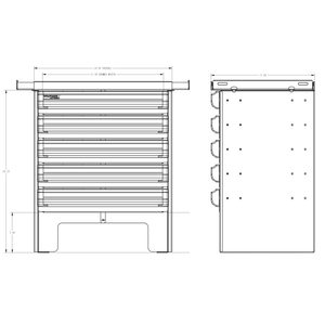 DuaLock Drawer Set-Standard 24" width