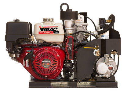 VMAC G30 Gas Powered Air Compressor with Remote Start Control Panel - Service Truck Accessories