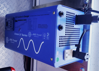 1000-watt Pure Sine Inverter w/ Battery Charger 12V - Service Truck Accessories