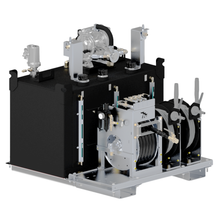Maintainer LubePro 80F | Aluminum Air-Powered Lube Skid | 3-Pump Kit with Oil Filtration