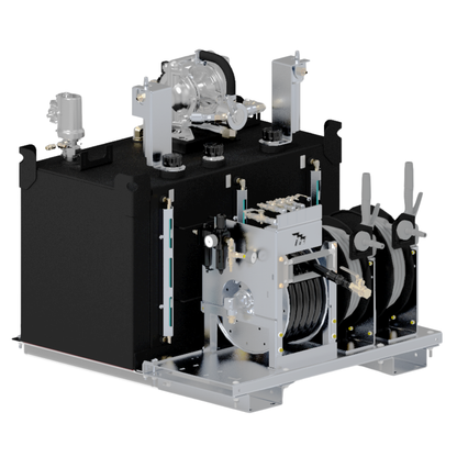 Maintainer LubePro 80F | Aluminum Air-Powered Lube Skid | 3-Pump Kit with Oil Filtration