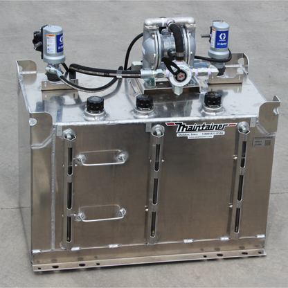 Maintainer LubePro 80F | Aluminum Air-Powered Lube Skid | 3-Pump Kit with Oil Filtration
