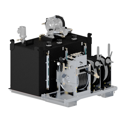Maintainer LubePro 80 | Aluminum Air-Powered Lube Skid | 3-Pump | Two Oil Tanks & Used Oil