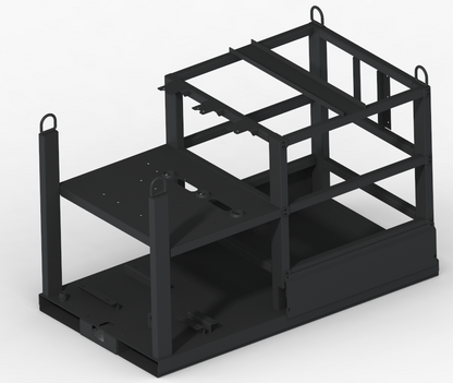 Maintainer Air-Powered Lube Skid #1 | 3-Pump System | Two New Oil Tanks & Used Collection | Model OOE