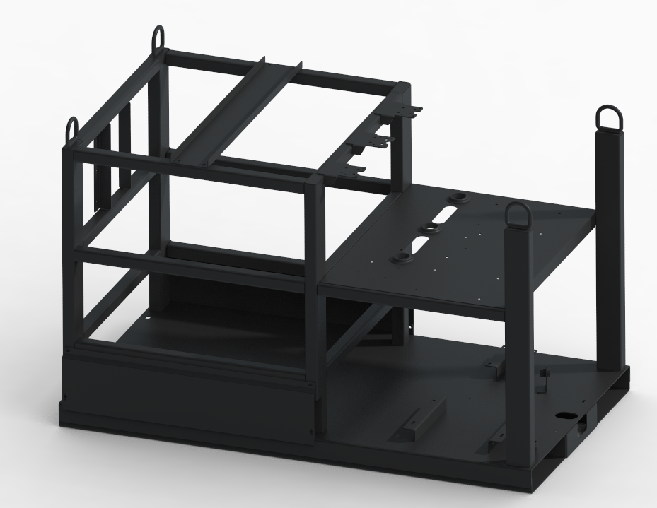 Maintainer Air-Powered Lube Skid #1 | 3-Pump System | Two New Oil Tanks & Used Collection | Model OOE