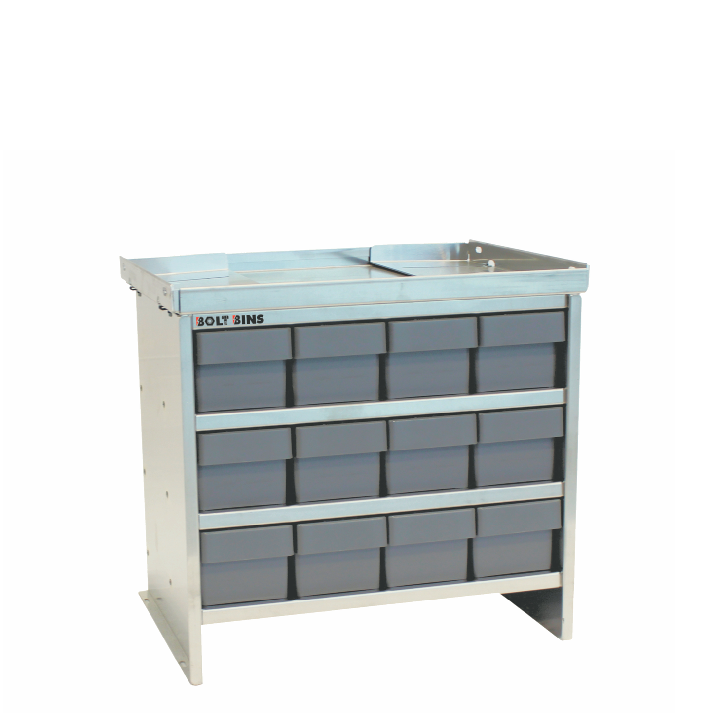 Bolt Bins - 12 Bin Standard 4w x 3t Configuration - Service Truck Accessories