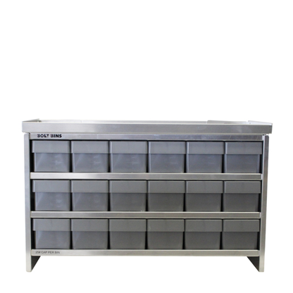 Bolt Bins - 18 Bins Standard 6w x 3t Configuration - Service Truck Accessories