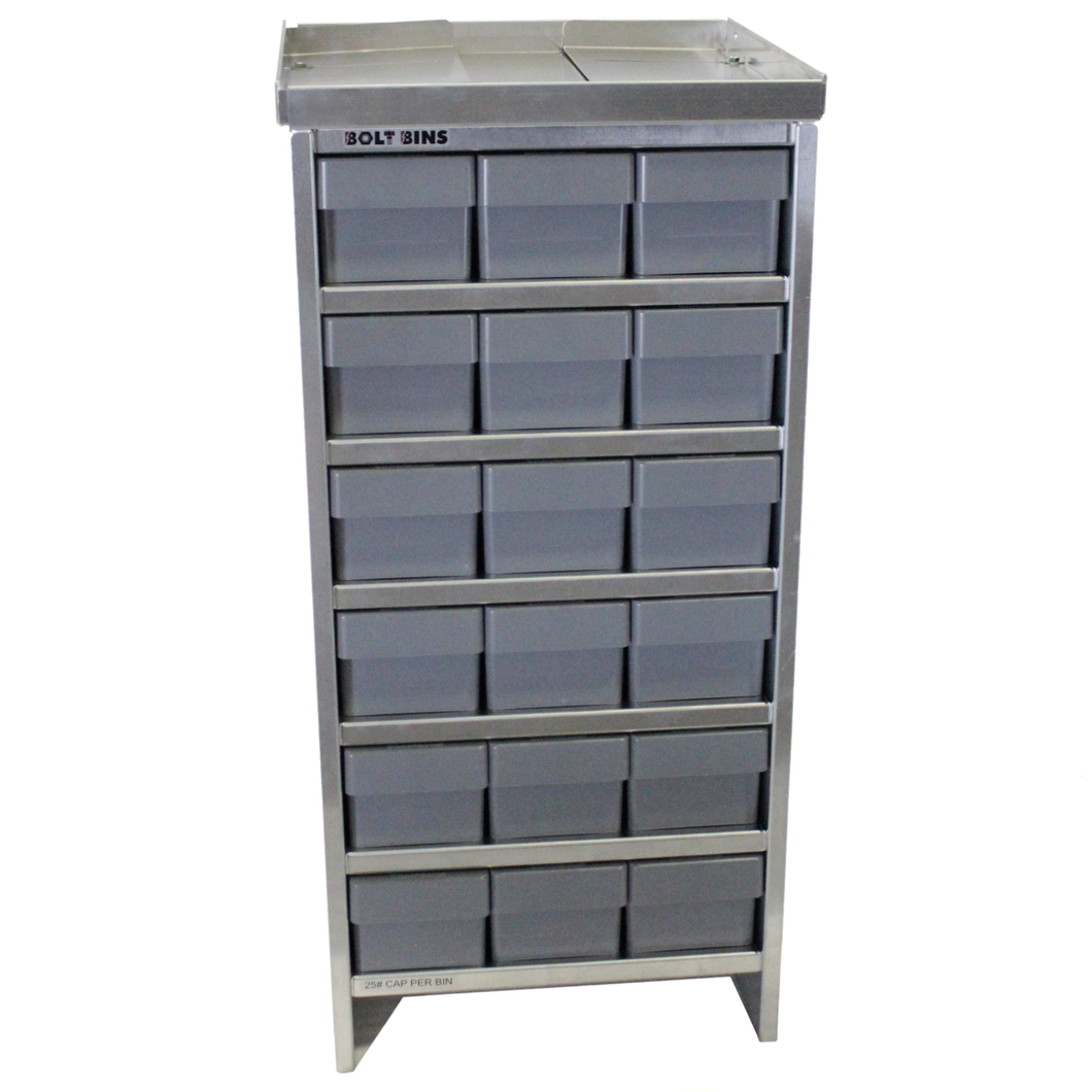Bolt Bins - 18 Bin Standard 3w x 6t Configuration