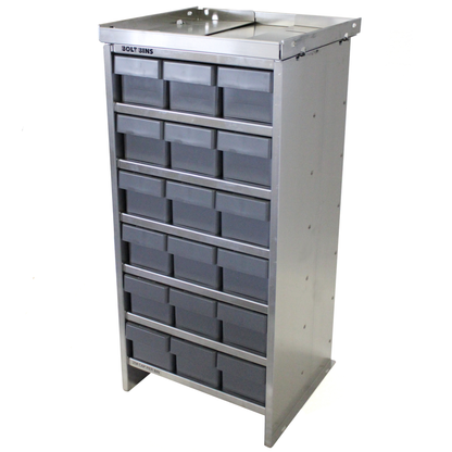 Bolt Bins - 18 Bin Standard 3w x 6t Configuration - Service Truck Accessories