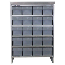 Bolt Bins - 20 Bin Standard 4w x 5t Configuration - Service Truck Accessories