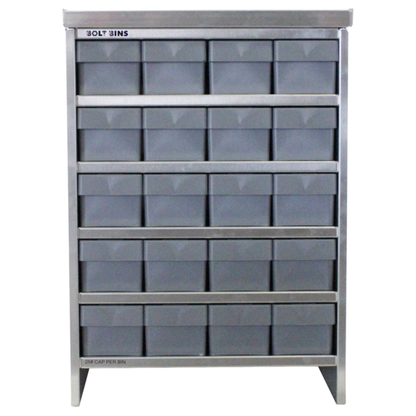 Bolt Bins - 20 Bin Standard 4w x 5t Configuration - Service Truck Accessories