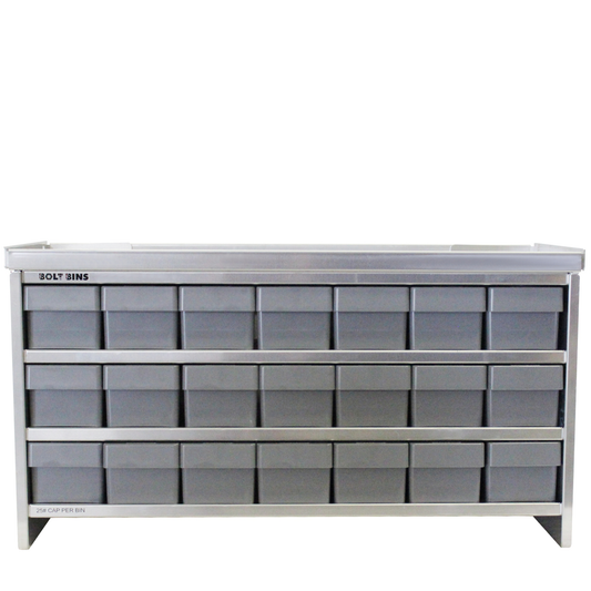 Bolt Bins - 21 Bin Standard 7w x 3t Configuration - Service Truck Accessories