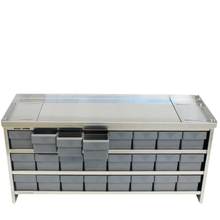 Bolt Bins - 24 Bin Standard 8w x 3t Configuration - Service Truck Accessories