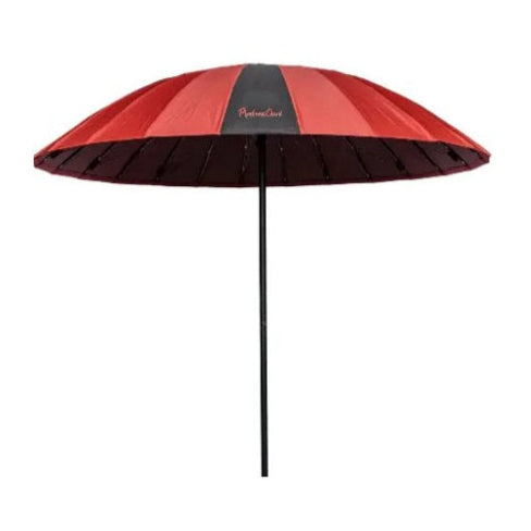 8' Red Pipeliners Cloud Umbrella