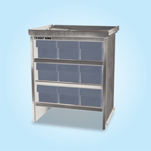Load image into Gallery viewer, Bolt Bins - 9 Bin Standard 3w x 3t Configuration - Truck Upgrader
