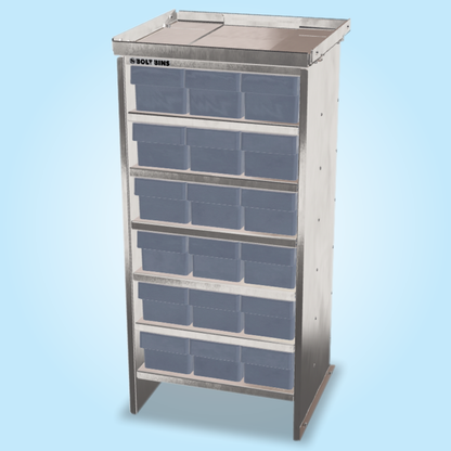 Bolt Bins - 18 Bin Standard 3w x 6t Configuration - Truck Upgrader