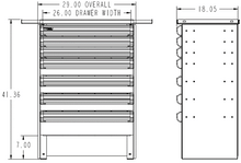 Load image into Gallery viewer, 29&quot; Wide DuaLock Drawer Set - Truck Upgrader