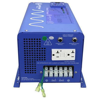 2000-watt Pure Sine Inverter w/ Battery Charger 12V - Service Truck Accessories