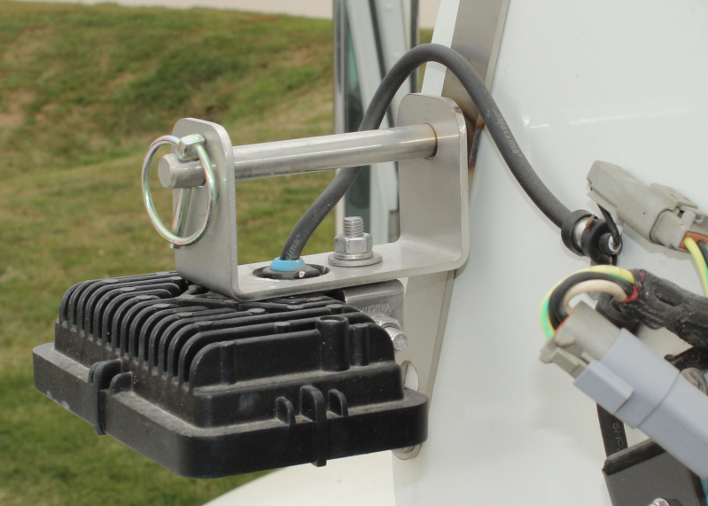 Bolt-On Boom Tip Flood Light Kit (one light) - Service Truck Accessories