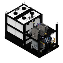 Lube Skid #2 - 3 Pump Kit Skid (Model OAE) - Service Truck Accessories
