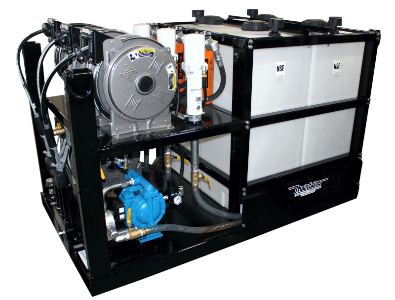 Lube Skid #4 - 4 Pump Kit Skid (Model 00AE) - Truck Upgrader