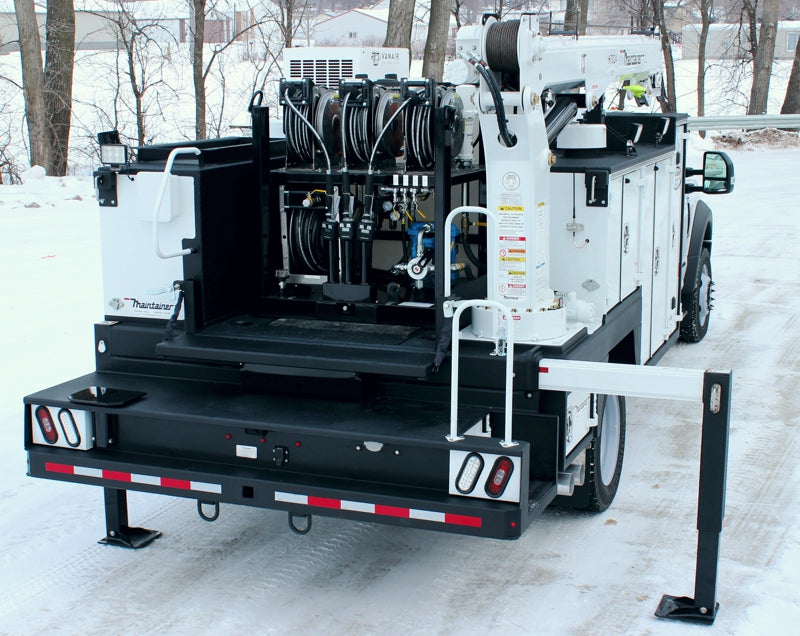 Lube Skid #1 - 3 Pump Kit Skid (Model 00E) - Truck Upgrader