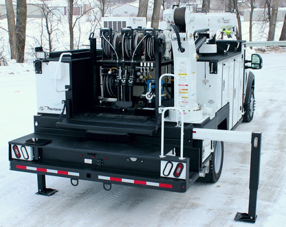 Lube Skid #1 - 3 Pump Kit Skid (Model 00E) - Truck Upgrader