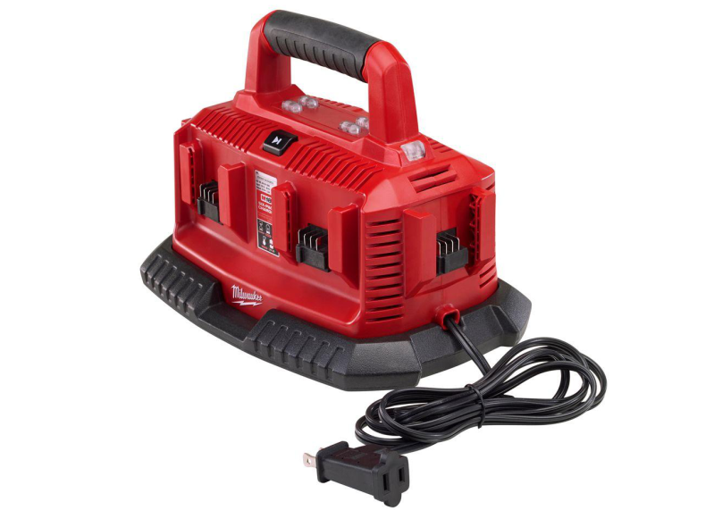 Milwaukee® M18/6-battery sequential charger 48-59-1806 - Service Truck Accessories