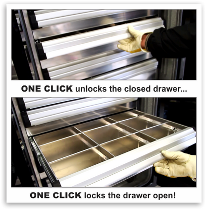 DuaLock Drawer Set - Standard 48" width - Service Truck Accessories